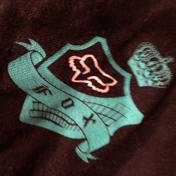 Fox Racing men's  t-shirt with a teal graphic - Picture 5 of 6